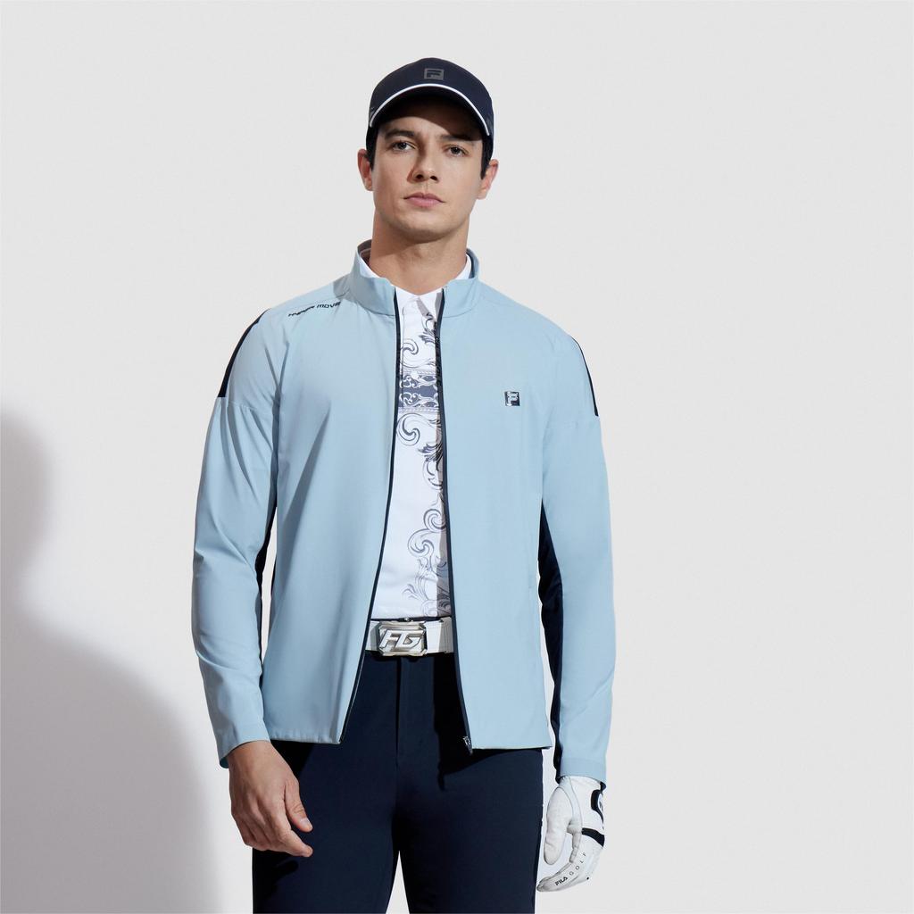 New FILA Jackets Men's Cardamom Green A11M425704FTQ