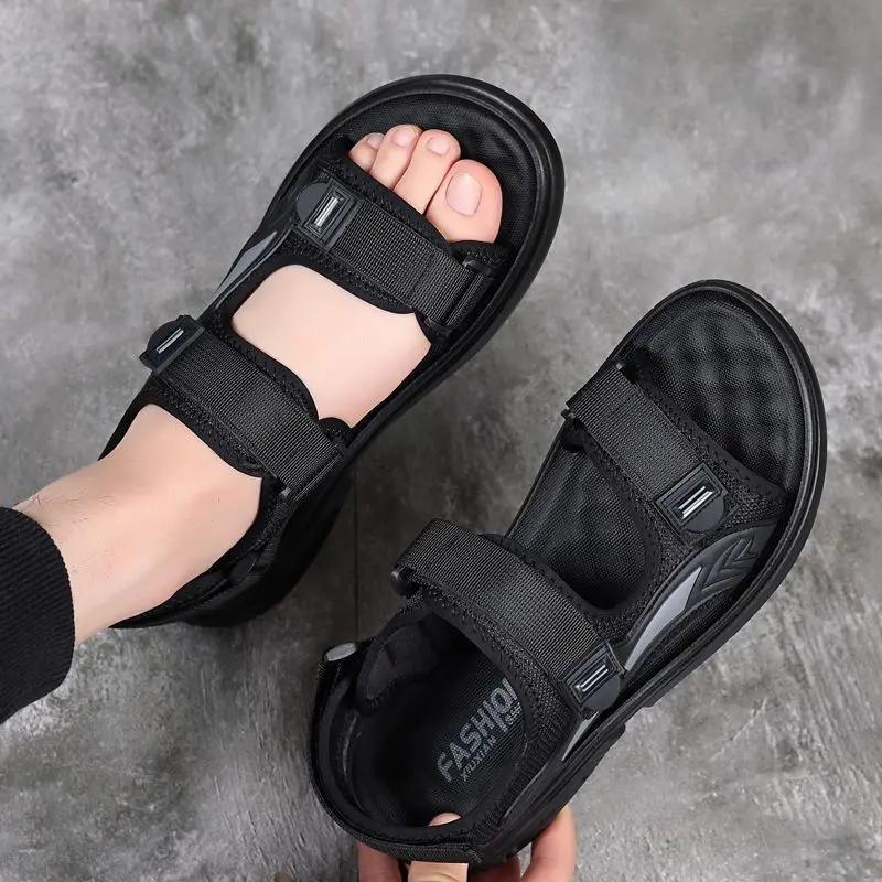 Fashion Beach Shoes for Men Running Sports New Fashion on Offer Trend 2025 Color Wholesale Pvc Stylish Comfortable 39 Buy Man Sandals