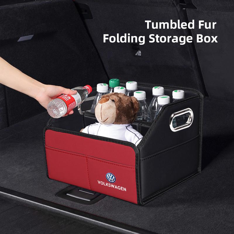 Volkswagen Car Storage Box Trunk Folding Organized Case For VW GTI Polo Golf MK6 Passat B6 B7 Tiguan Arteon Jetta T-ROC ID.4 CC PM8