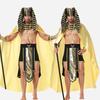 Egyptian Pharaoh Cos Costume For Adults Perfect For Halloween Party Polyester Fiber Material