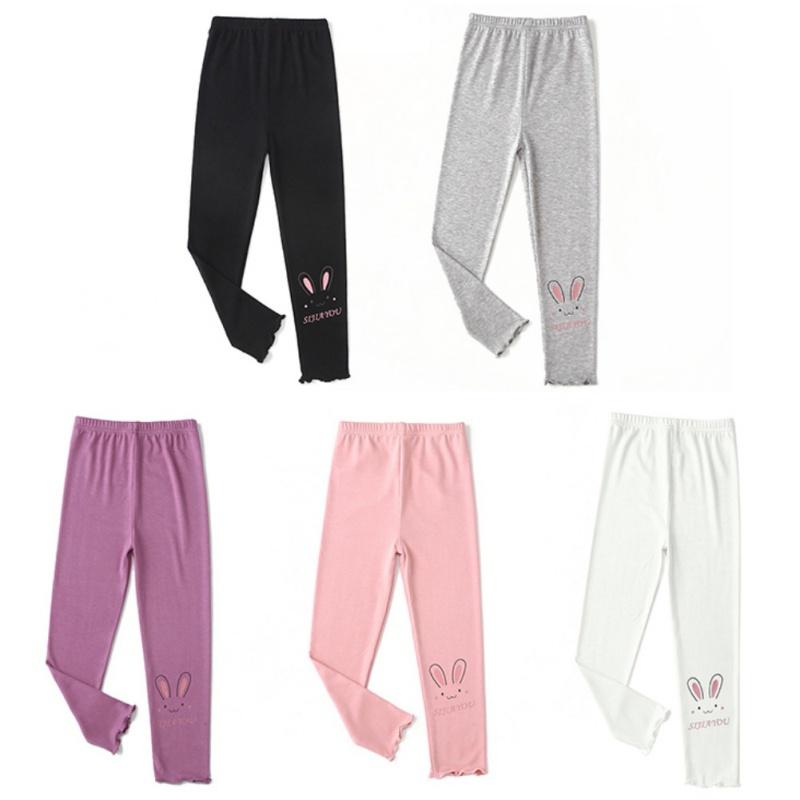 

Baby Girls Leggings Modal Pleated Hem Children s Pants Summer Thin Kids Pants 100