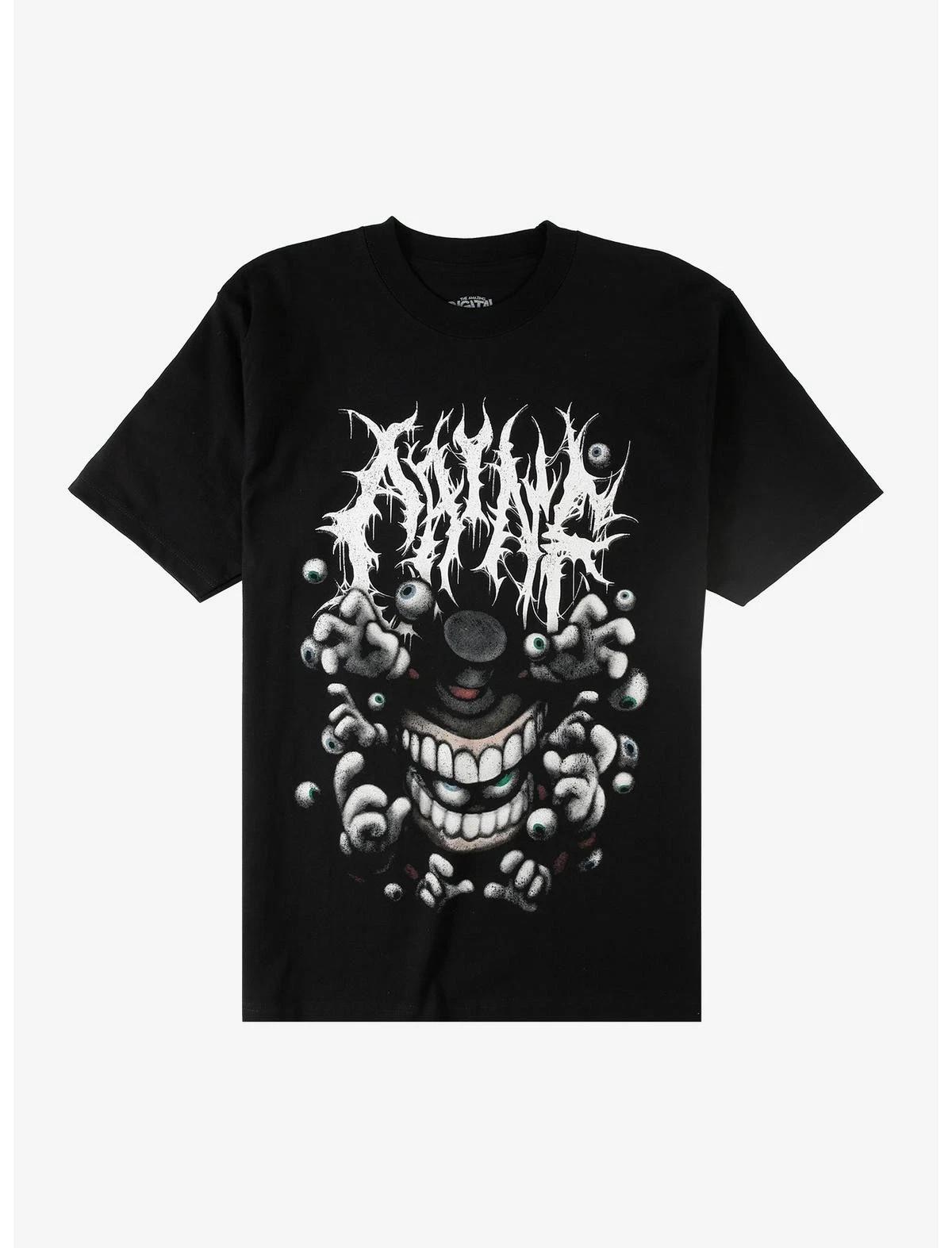 The Amazing Digital Circus Caine Eyes Metal T-Shirt XXXL