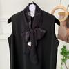 Scarf  for Women Versatile Neck Flower Scarf Versatile Striped Headband Hairband Scarf