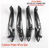 Carbon Pattern Inner Interior Door Handle Car Covers 51417279315 51417279316 51427281469 51427281470 for BMW 3 Series F30
