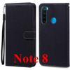 For Xiaomi Redmi Note 8 Pro Deksel Silikon Lær Lommebok Telefondeksel for Redmi Note 8 Deksel Redmi Note 8 Pro Flipdeksel Coque Fundas