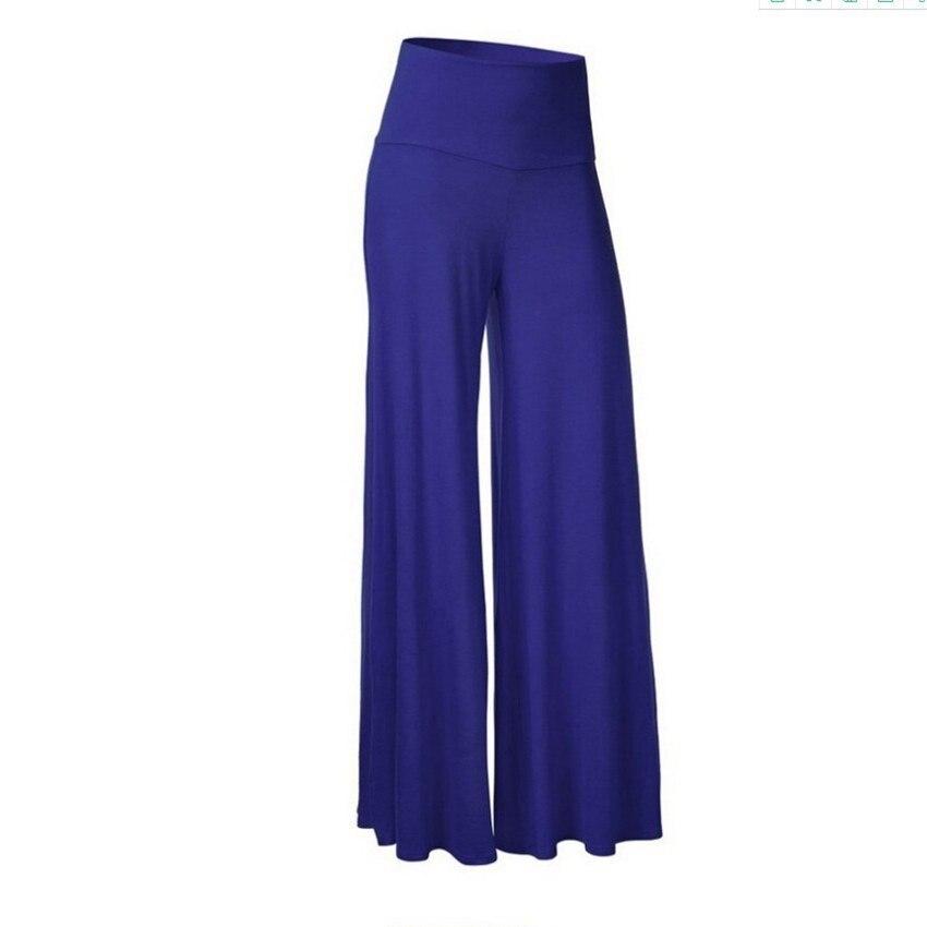 Women's New Fashion Casual Pants Solid Color Wide Leg Pants