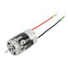 550 Brush Motor 20000 RPM Large Torsion Two Way Bearing Silver 15T Brush Motor for 110 Climbing Car