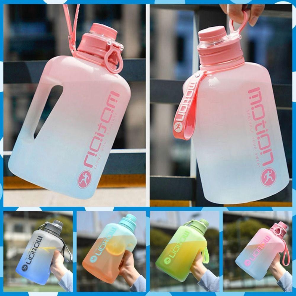 

1.6L Sports Water Bottle Large Capacity Drinkware Portable Big Water Cup Fitness