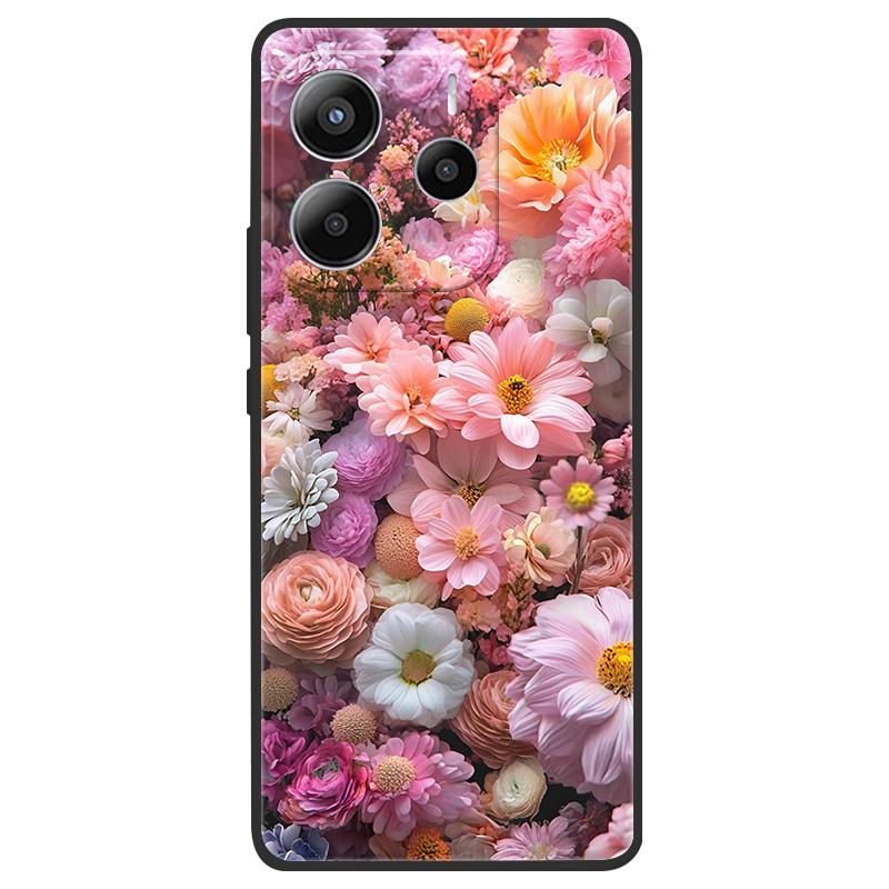 For Redmi Note 14 4G (Europe) Phone Case Marble Painting Pattern Soft Silicone Anti Drop Cover For Xiaomi Redmi Note14 4G Shell