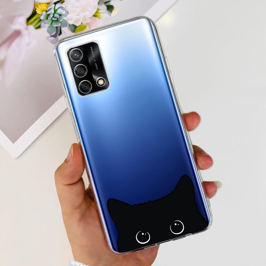 For OPPO A74 4G Case CHP2219 Cover Popular Flower Art Painted Soft Silicone Case For OPPO A95 4G Reno6 Lite CHP2365 OPPOA74 Etui