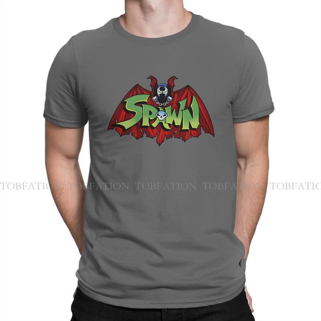 T-shirt SpawnBat da Uomo Spawn Fumetti Top Maglietta Originale 100% Cotone Stampata Larga Regalo Creativo