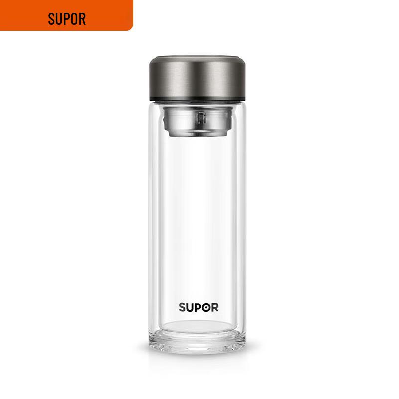 Supor Double-Wall Glass Tea Tumbler