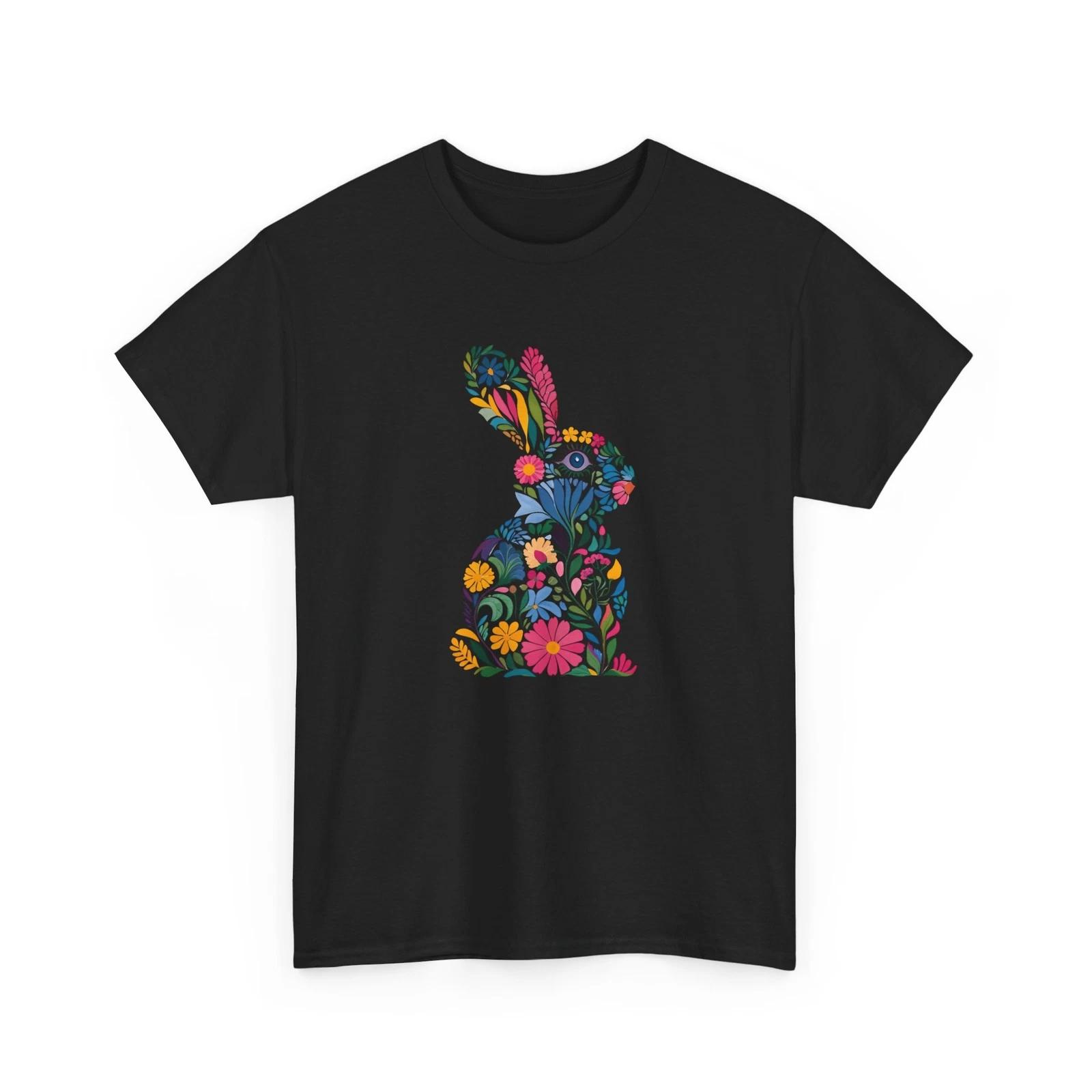 Nature Lover T-Shirt | Spring Blossoms & Fresh Air Tee | Bunny Spring Shirt 2XL