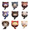 Genshin Impact Cartoon Spherical Plush Doll Pillow Pendant Soft Cushion Stuffed