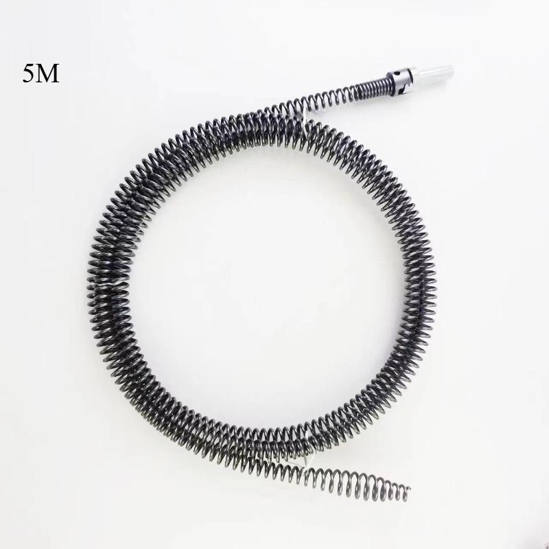 Spring Pipe Dredging Tools Drain Cleaner Sewer Sinks Basin Pipeline Clogged Remover Bathroom Toilet Cleaning Tools