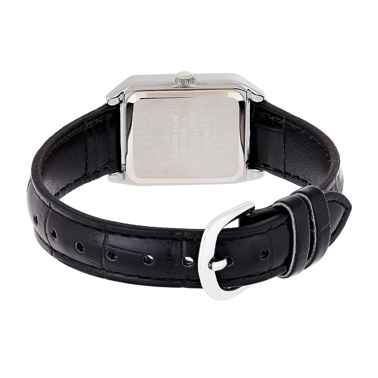 Casio Dress Series Fashion Business Simple Elegant Classic Pointer Roman Scale Small Dial Waterproof Quartz Movement Leather Strap LTP-V007L-7B1U