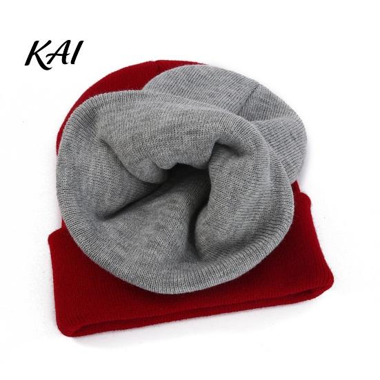 Simple Style Winter Beanies Unisex Solid Color Knit Beanies, Classic Slouchy Skull Cap for Winter, Soft Elastic Casual Warm Headwear Men Women,