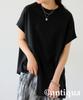 Highly Functional Tops for Cut and Short Free Size 05 Black [antiqua] Women, Sewn, Sleeves, PN-00468