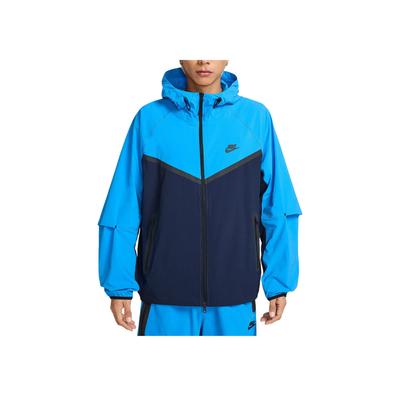 Tech Series Color Block Comfortable Long Sleeve Jacket Men Jackets Obsidian Light-Photo-Blue HV6514-451
