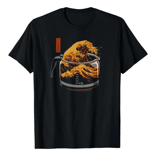 Camiseta The Great Wave Coffee Maker M