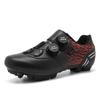 Neue Outdoor-Fahrradschuhe Drehverschluss Fahrradschuhe Rennrad-Lock Mountain-Lock Entriegelt Fahrradschuhe