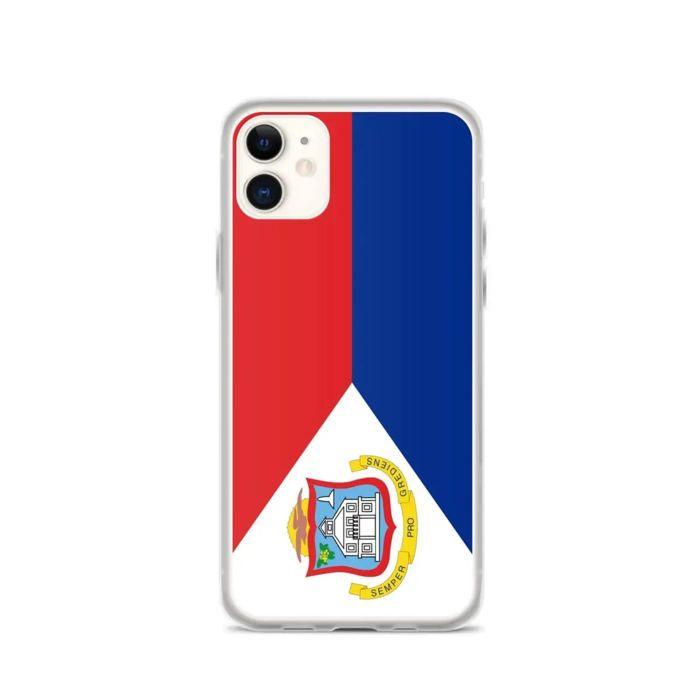 Coque Télephone Drapeau Saint-Martin - iPhone 11