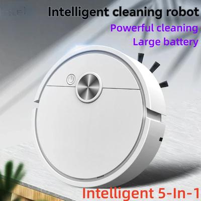 Model Süpürme Robotu Otomatik Ev Mini Temizleme Makinesi USB Şarjlı Akıllı Süpürme Mop 5'i 1 Arada Elektrikli Süpürge Yeni 2025