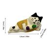 Cute Healing Kitten Ornaments For Car Dashboard Resin Cat Figure Car Interior Decorative Cat Ornament Vehicle Accessories