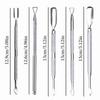 Nail Professional Stainless Steel Nail Cutter Scissor Nippers Muti Function Cuticle Pusher Remover Nail Care Manicure Tools Kits