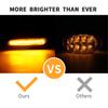 2PCS For BMW E81 E87 E82 E88 E90 E91 E92 E93 E60 E61 X1 E84 X3 E83 12V Car LED Flashing Dynamic Turn Signal Side Marker Lamp