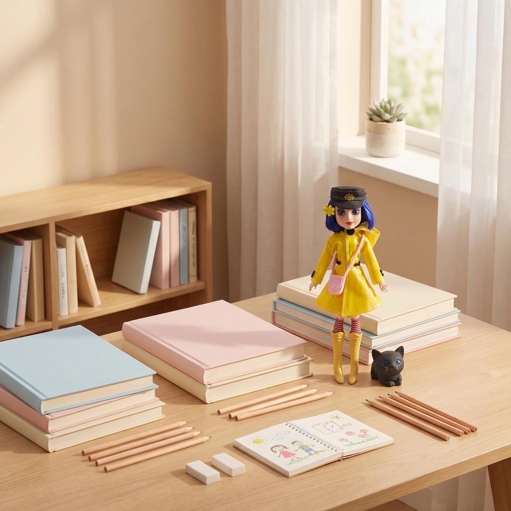 Fashionable Plastic Doll Figures Unique Fashion Clothing And Colorful Hairstyles To Create Perfect Gifts For Children