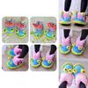 Adorable Spongebob Snail Home Slippers Warm Non-slip Cotton Boots For Winter