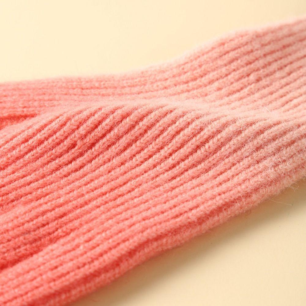 Gradient Color Touch Screen Mitten Cold-Proof Thicken Warm Gloves Winter Knitted Gloves Driving