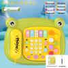 Téléphone et Piano Jouet Multifonctionnels pour Enfants avec Lumières et Musique pour l'Éducation Précoce