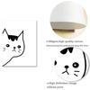 Minimalist Modern Cartoon Cat Wall Art Poster Nortic Line Drawing Black and White Animal Canvas Painting Home Decoration