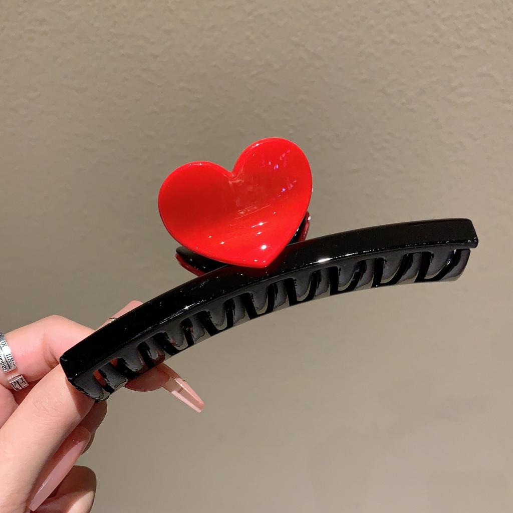 Prosty Szykowny Kolor Dopaminowy Plastikowy Klips do Włosów Koreański Aligator 5,1" Chwyt Krab Rekin Klamra Akcesoria do Włosów Nakrycie Głowy