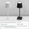 New Modern Stripe Minimalist Table Lamp USB Wireless Charging LED Desk Lamps Touch Bedside Night Light