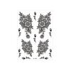India Mehndi Flower Henna Temporary Tattoo Fake Body Art Sticker  Women/Lady/Girl