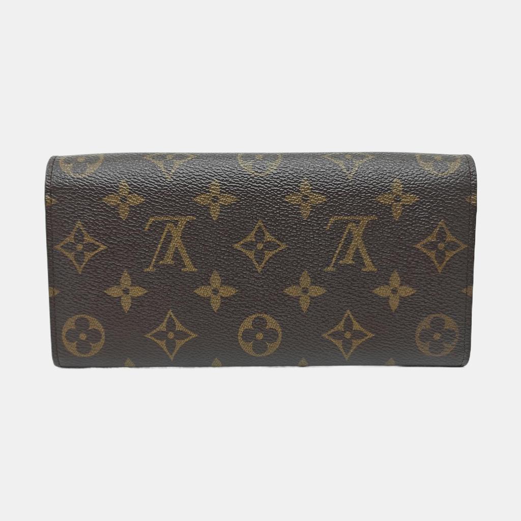 [Pre-Owned] Louis Vuitton Emilie Wallet 'Brown Monogram Canvas' - Very Good #HOK4OV