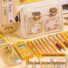 Creamy Bear Large Capacity Pencil Case for Students - 2026 New Style