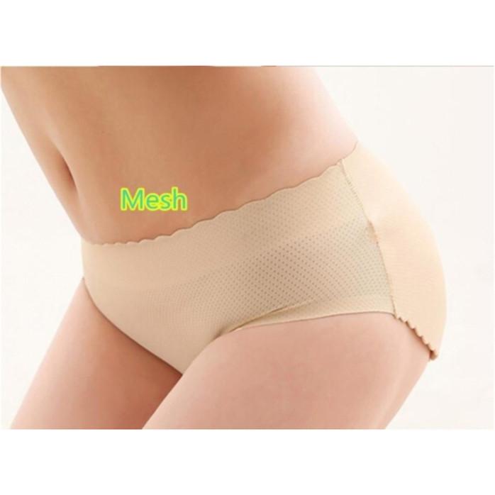 One-piece Buttocks Pants with Padded Buttocks Pads Buttocks Enhancement Panties