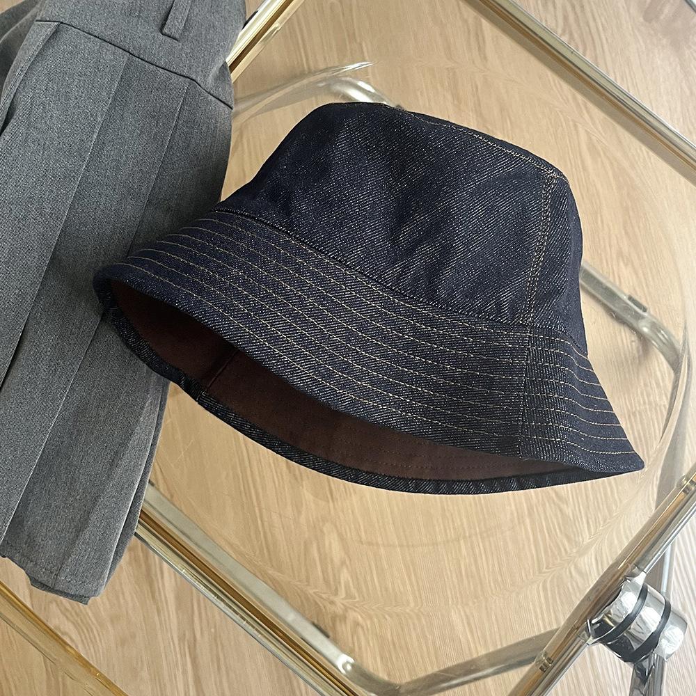 Double-sided fisherman's hat children spring and summer new washbasin hat sun hat student couple sun hat