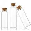 Multi Specification Household Cork Stopper Subpackage Bottle 30mm Diameter Transparent Glass Vial Creative DIY Decoration Tools