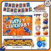 46pcs Dart War Party Decorations Supplies, Dart Battle Birthday Party Decorations Set-Balloons Cupcake Topper Banner Etc Dart War Birthday Decorations