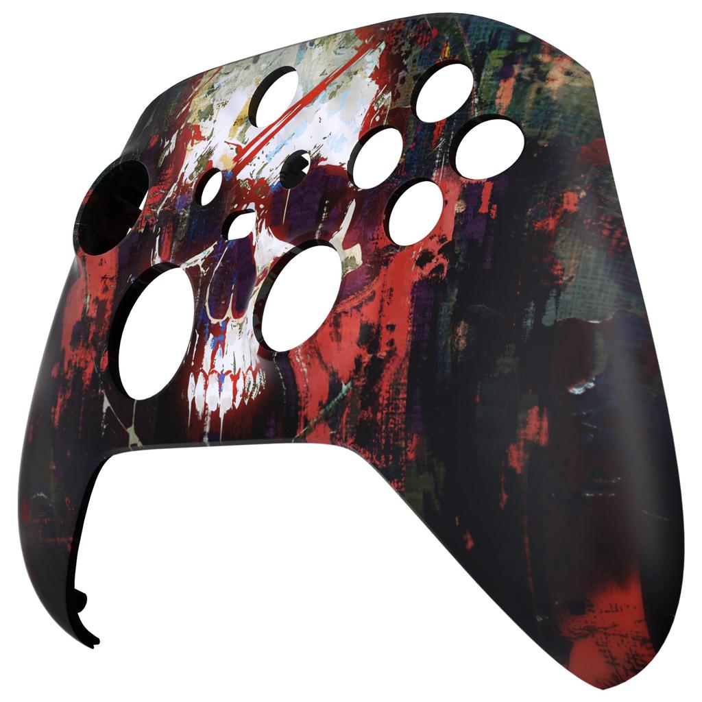 Custom Front Housing Shell for Xbox Series Featuring a Heavy Cover Faceplate for Xbox Series and Xbox Core Not eXtremeRate's X/S, Horror-inspired