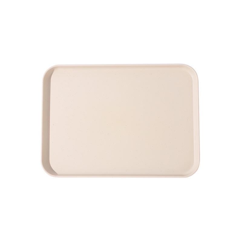 Children's Rectangular Plastic Puzzle Plate for Catering and Fast Food