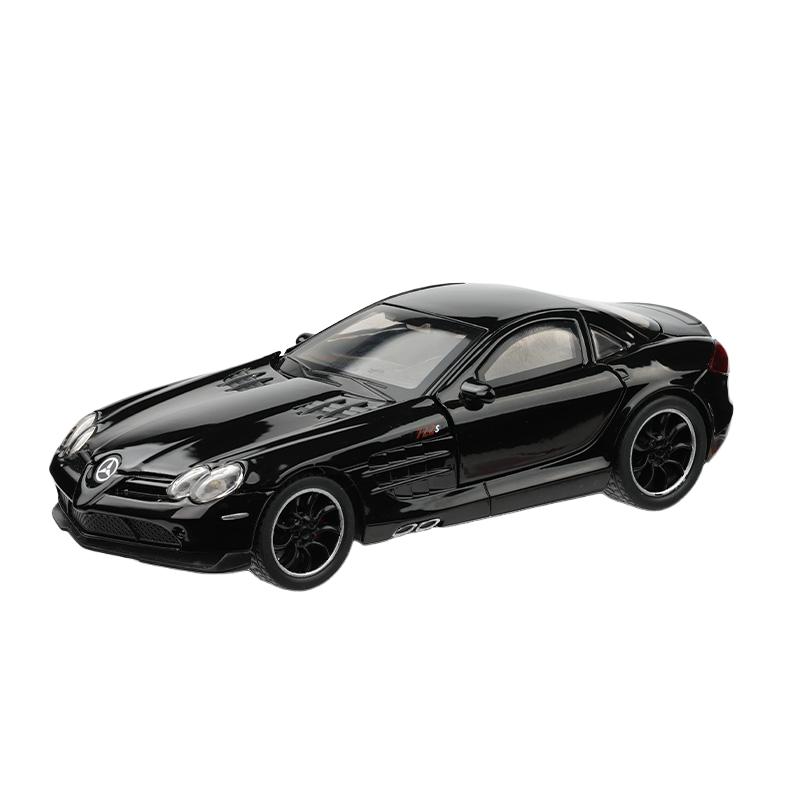 

1/32 Mercedes Benz SLR Суперкар Сплав Металл Литой Модель Автомобиля Миниатюрная Коллекция Хобби Подарки чёрный
