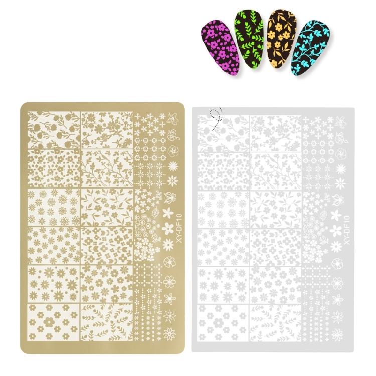 Floral Designs Nails Art Stamping Plate Nail Stamp Plate Nail Plate Template Nail Images Plates for Manicure Nail Decors
