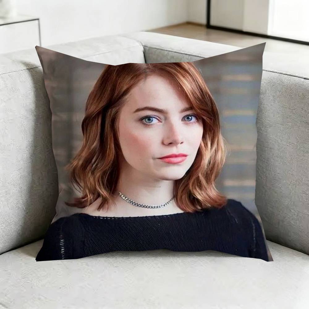 EmmaA SStone La La Land Pillow Case Square DoubleSided Sofa Cushion Cover Bedroom Bedside Pillow Gift