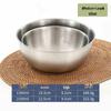 Stainless Steel Kitchen Prep Bowl Set